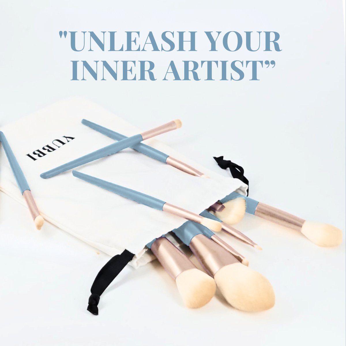 10-delige Make Up Borstels