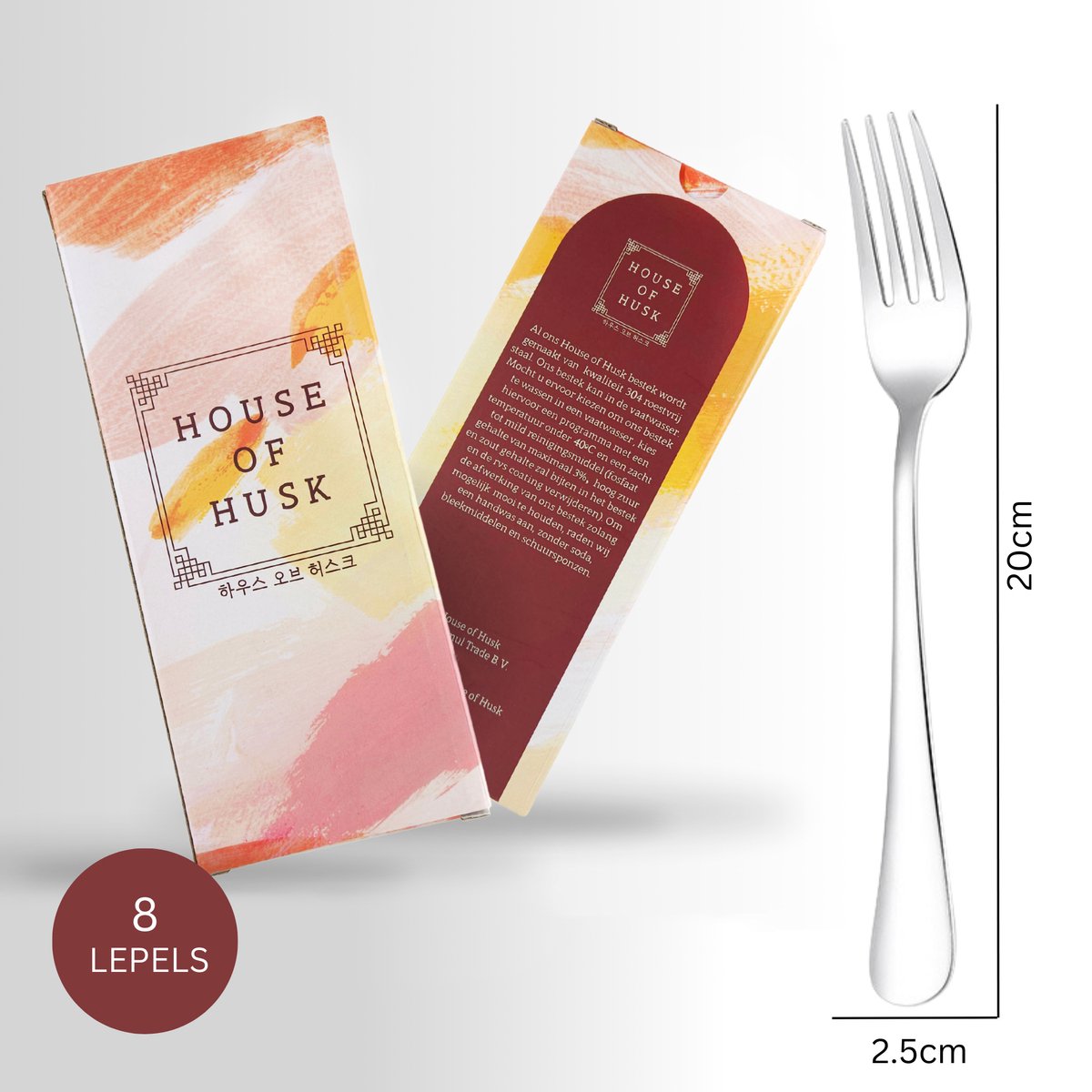 Tafelvorken Zilver 8 Stuks