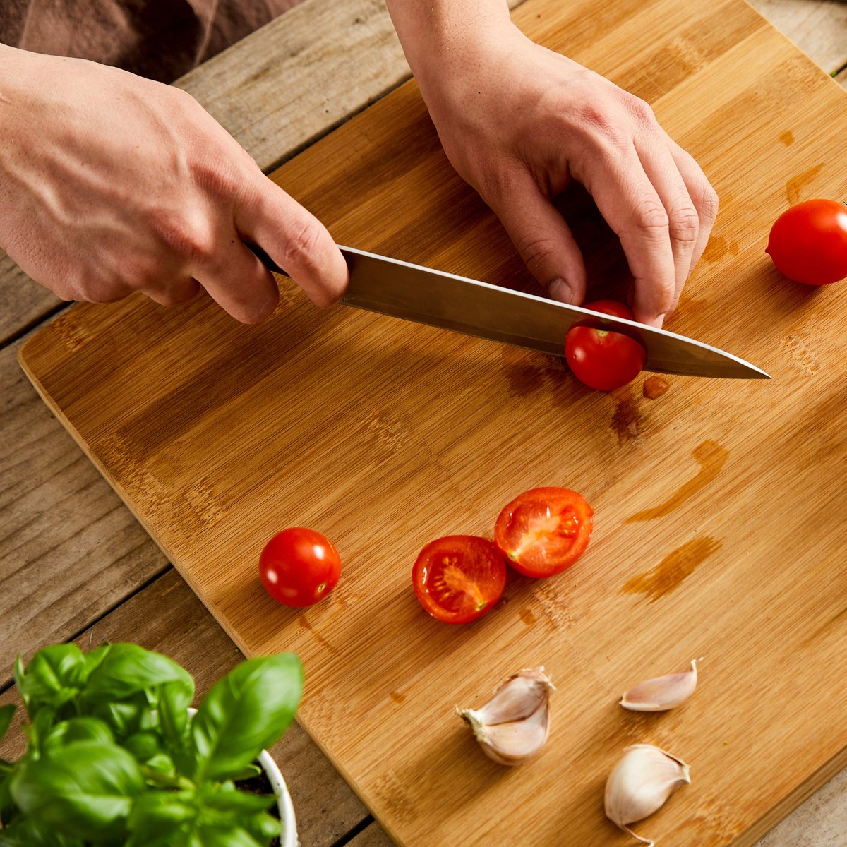 Chef Knife 5Cr15CoMov Zwart