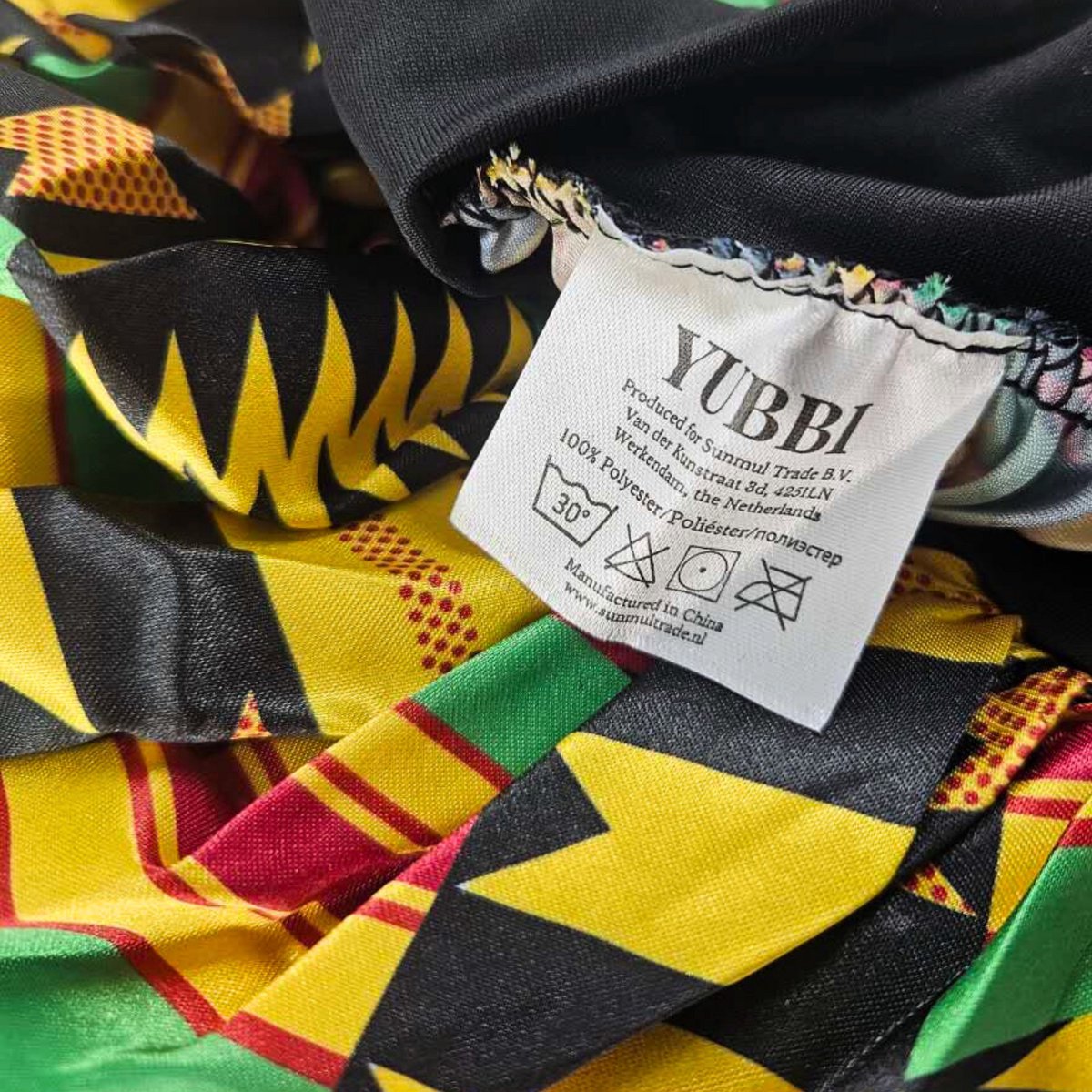 Bonnet XL Slaapmuts Zwart