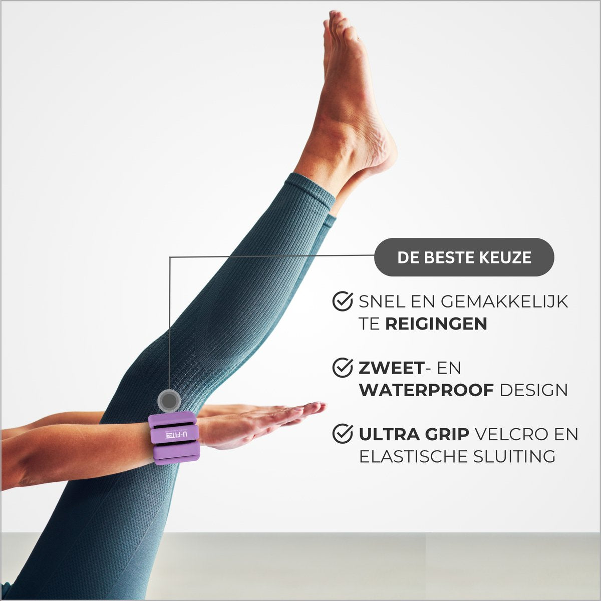 Enkel-Polsgewichten 0.5KG x 2 Stuks