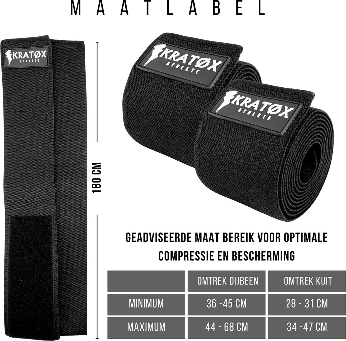 Powerlifting Knee Wraps