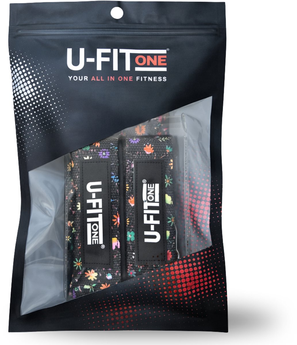 Lifting Straps Zwart Bloem