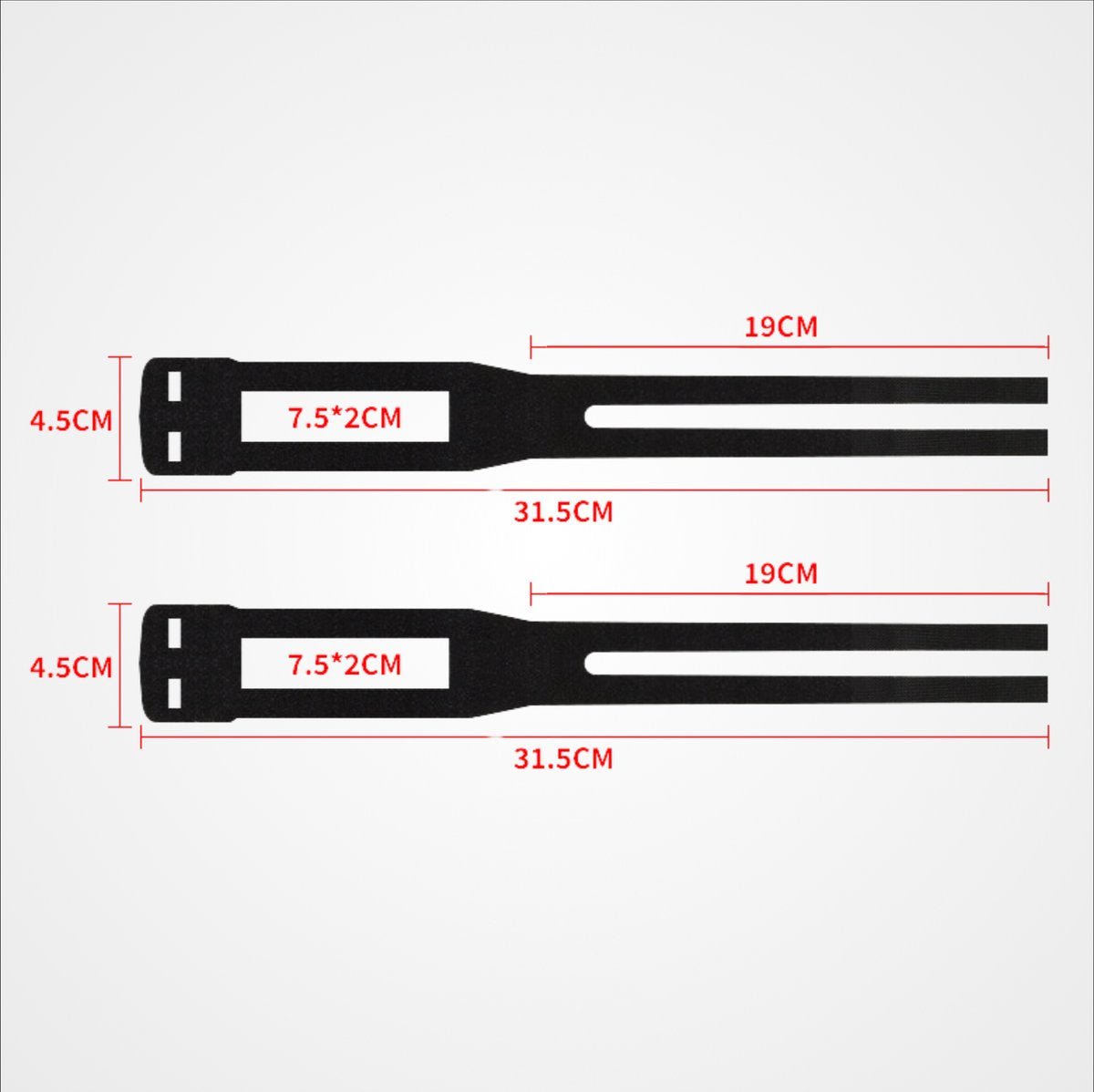 TFCC Polsbrace 1 Paar Zwart