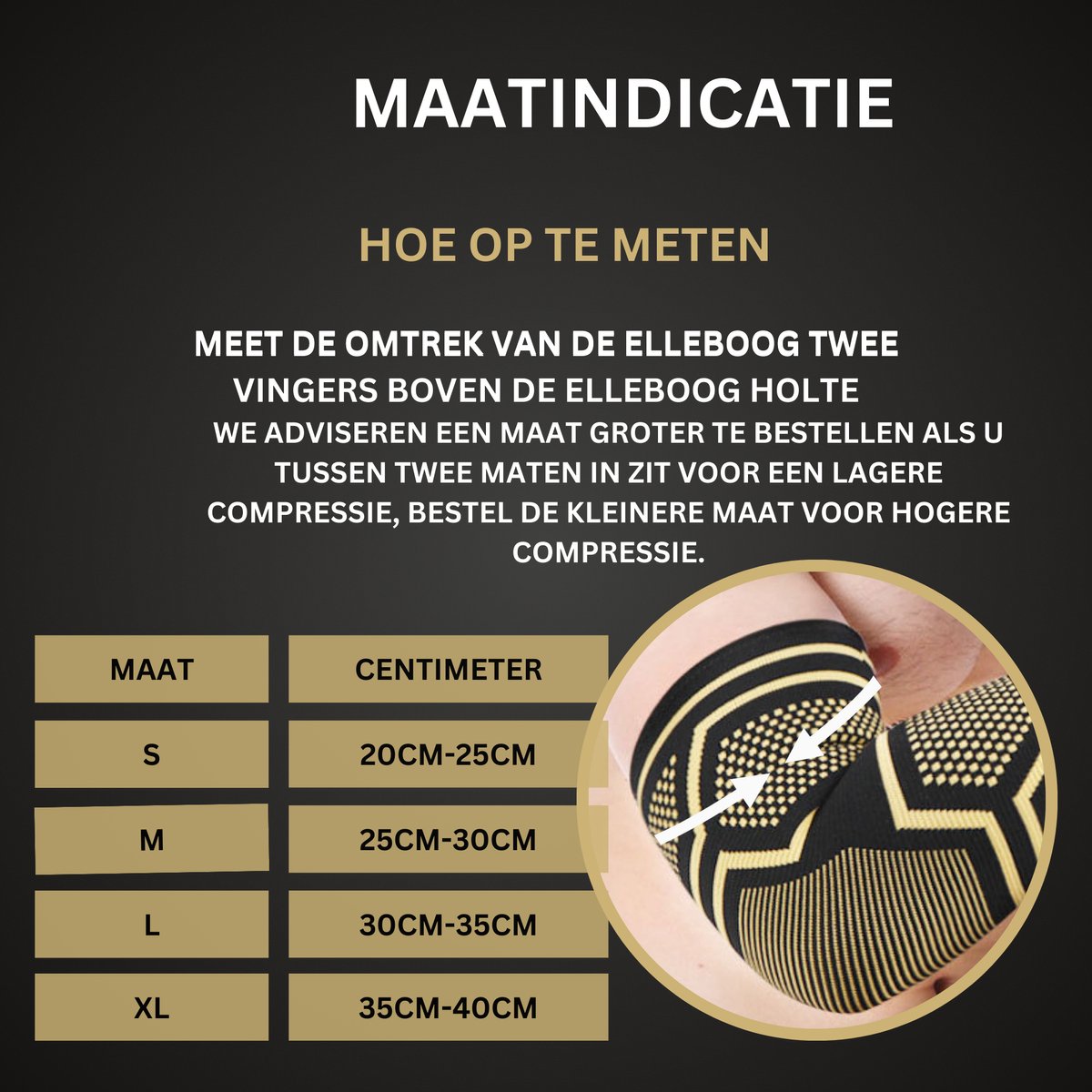 Elleboog Brace Copper 1 Paar