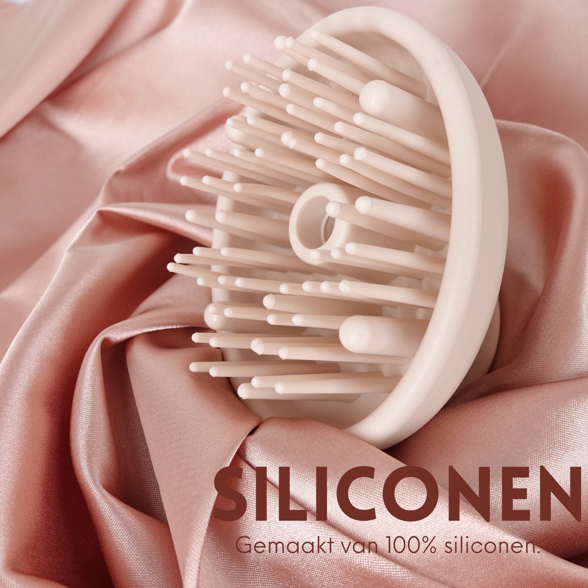 Haarborstel & Scalp Massager 1 Stuk