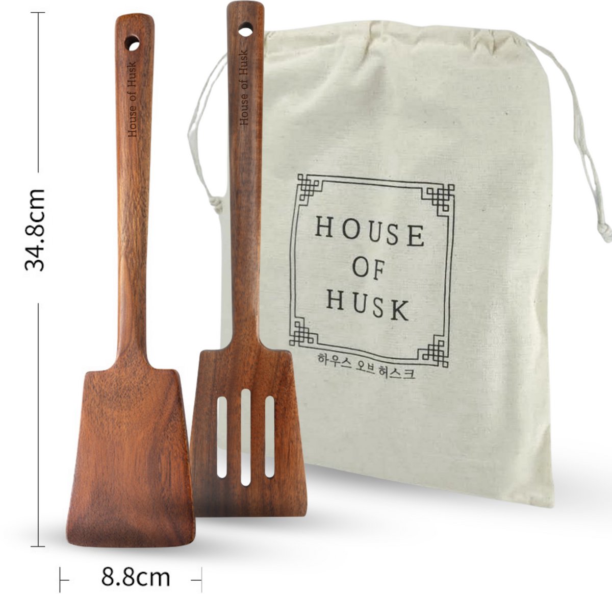 Houten Spatel Mix Set 34cm