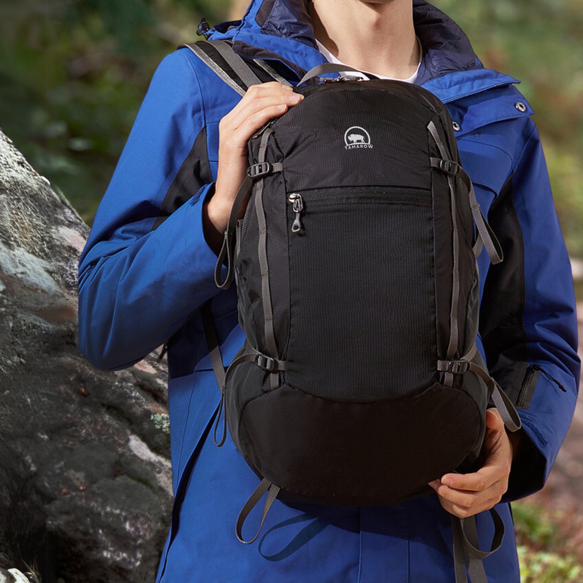 Opvouwbare Rugtas 28 Liter Zwart