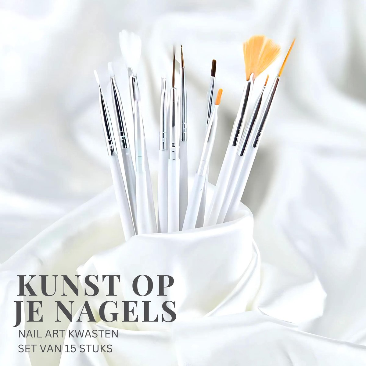 22 delige Nail Art Penselen Set