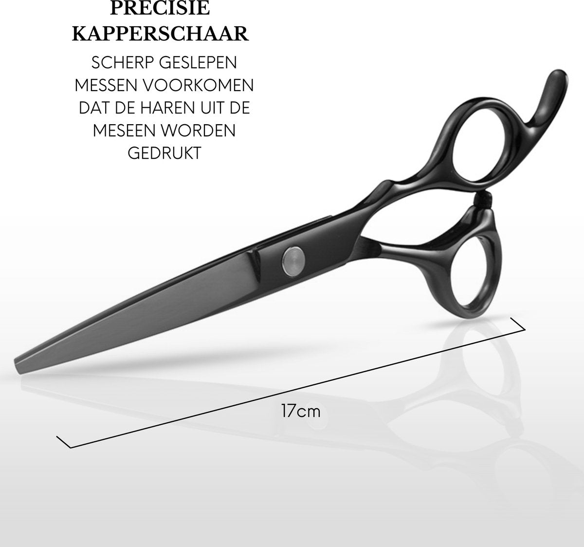 Kappersscharen Set 2-delig Zwart