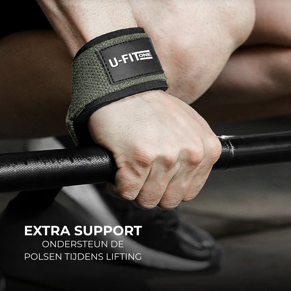 Lifting Straps Donker Groen