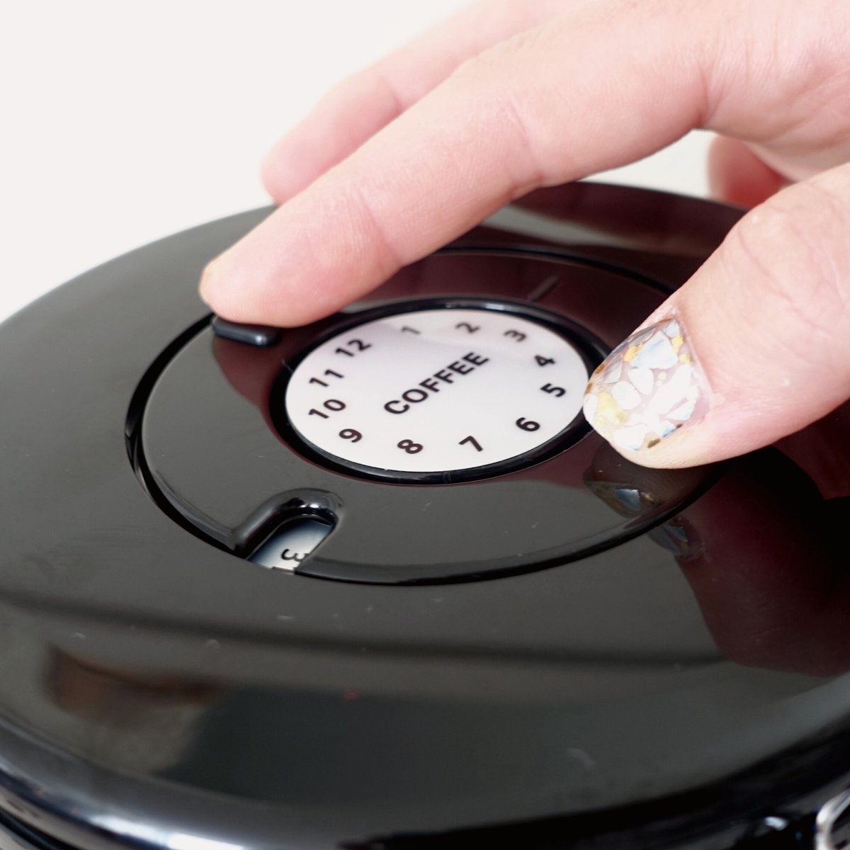 Koffieblik met CO² Ventilatie Zwart