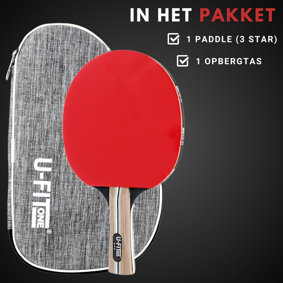 Tafeltennis Bat 1 Stuk 3 Star