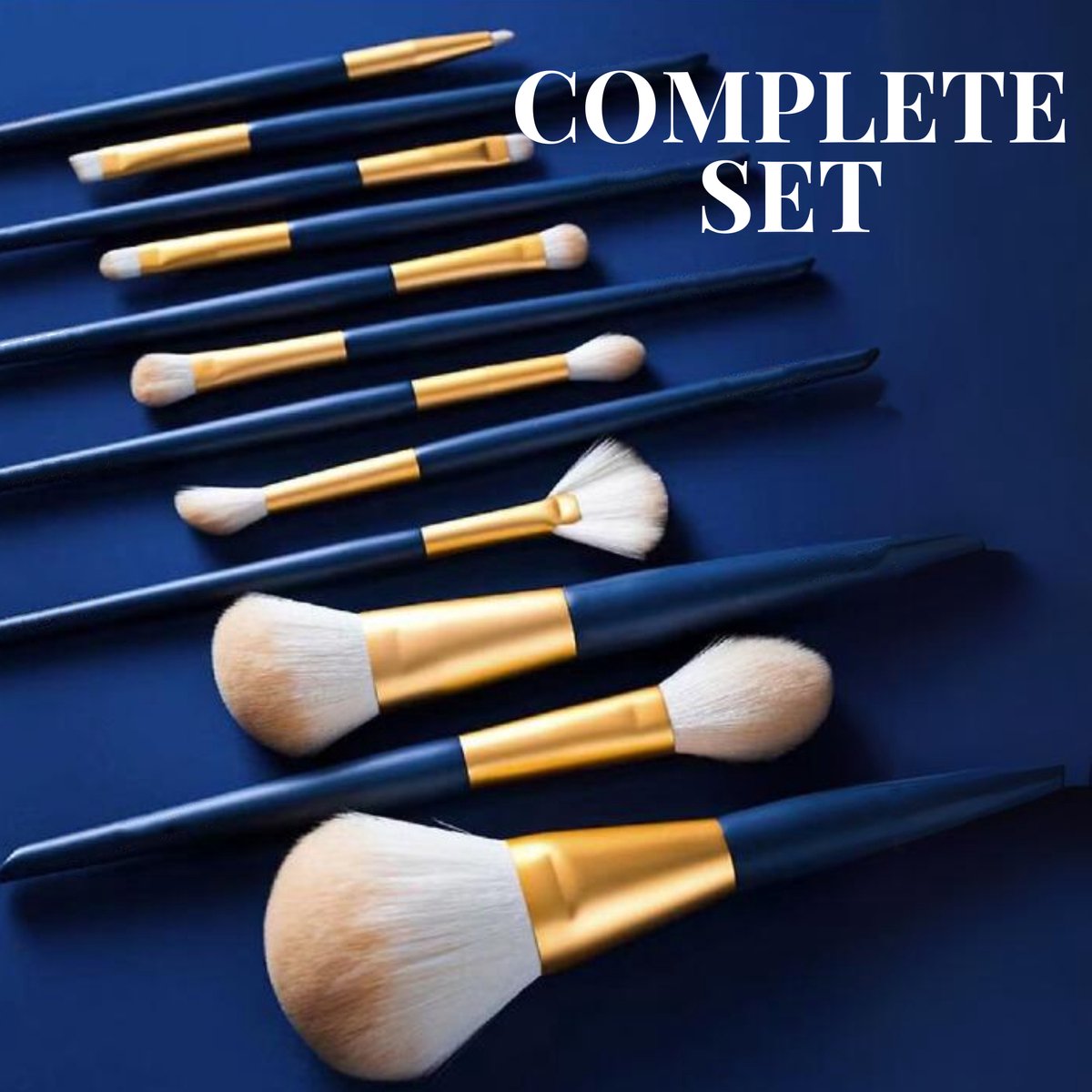 12-delige Make Up Borstels