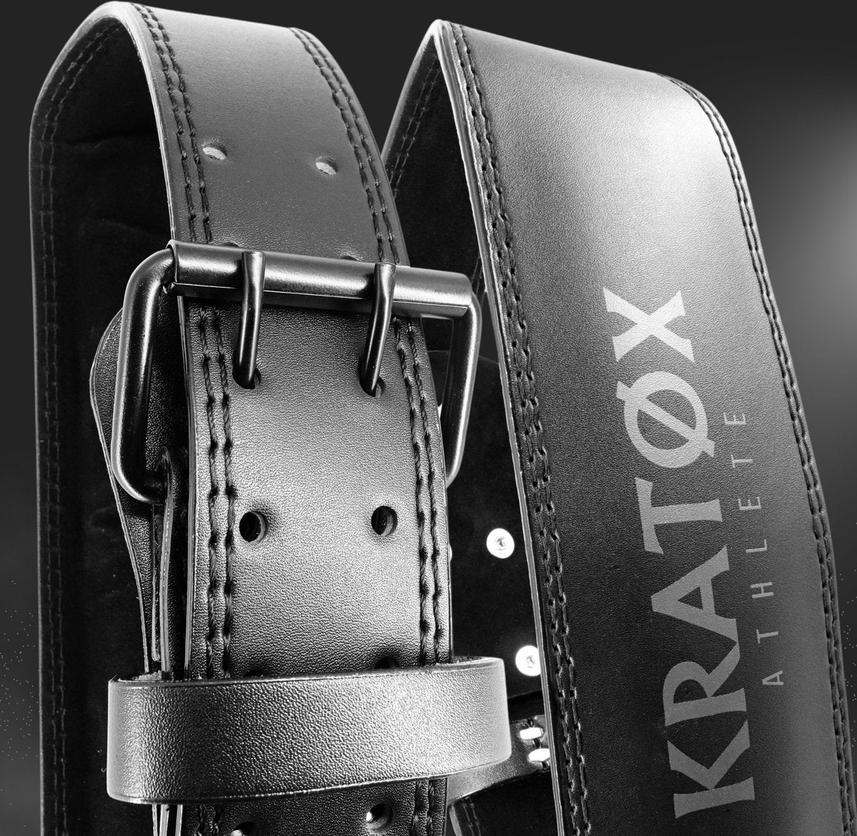 Lifting Belt Leren Zwart