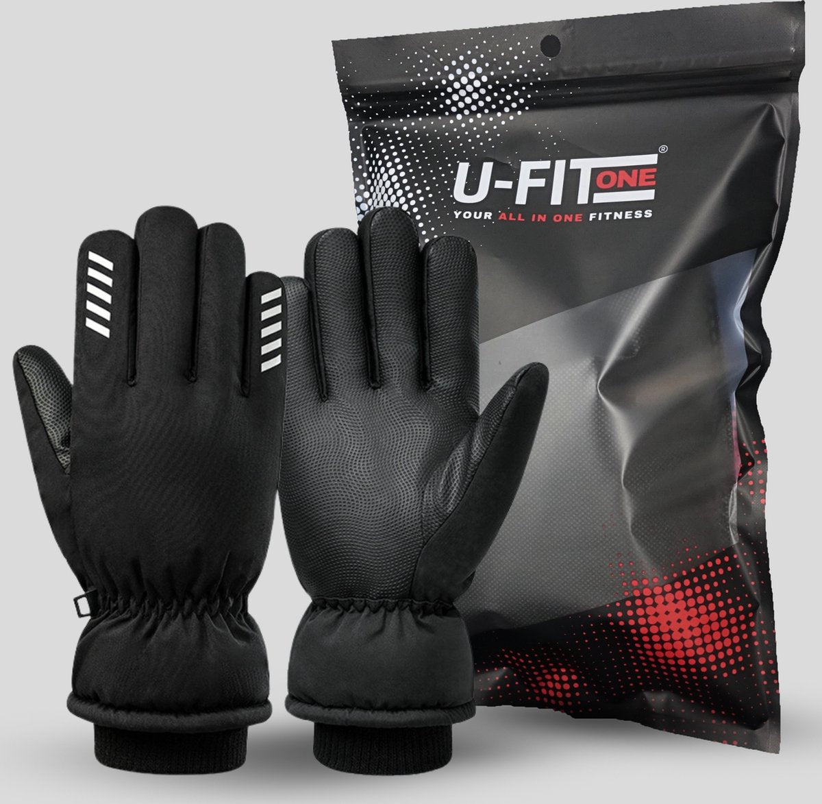 Ski Handschoenen 1 Paar Zwart