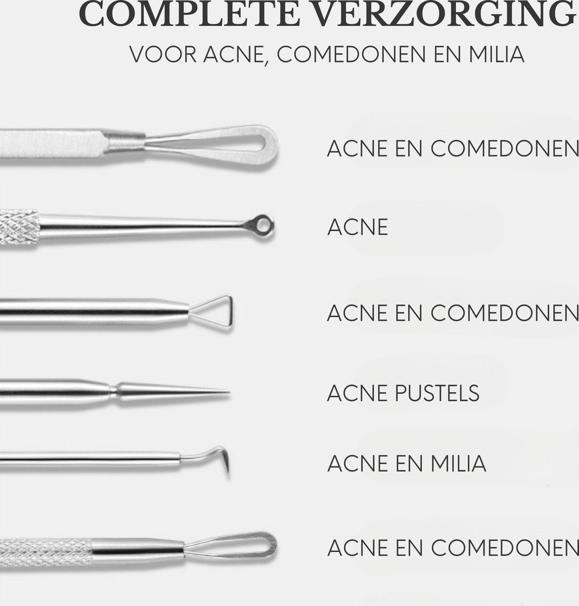 9-Delige Blackhead Remover Set