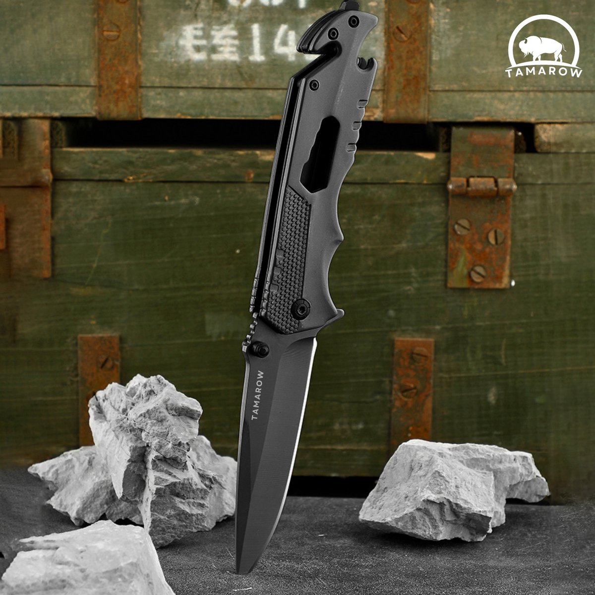 Opvouwbaar Zakmes Zwart