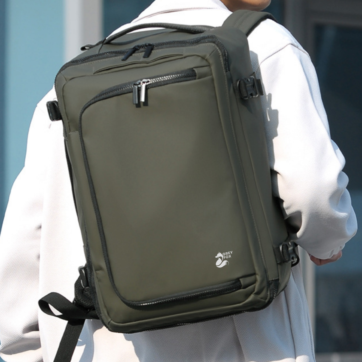 Handbagage Rugzak 15.6inch 39L Groen