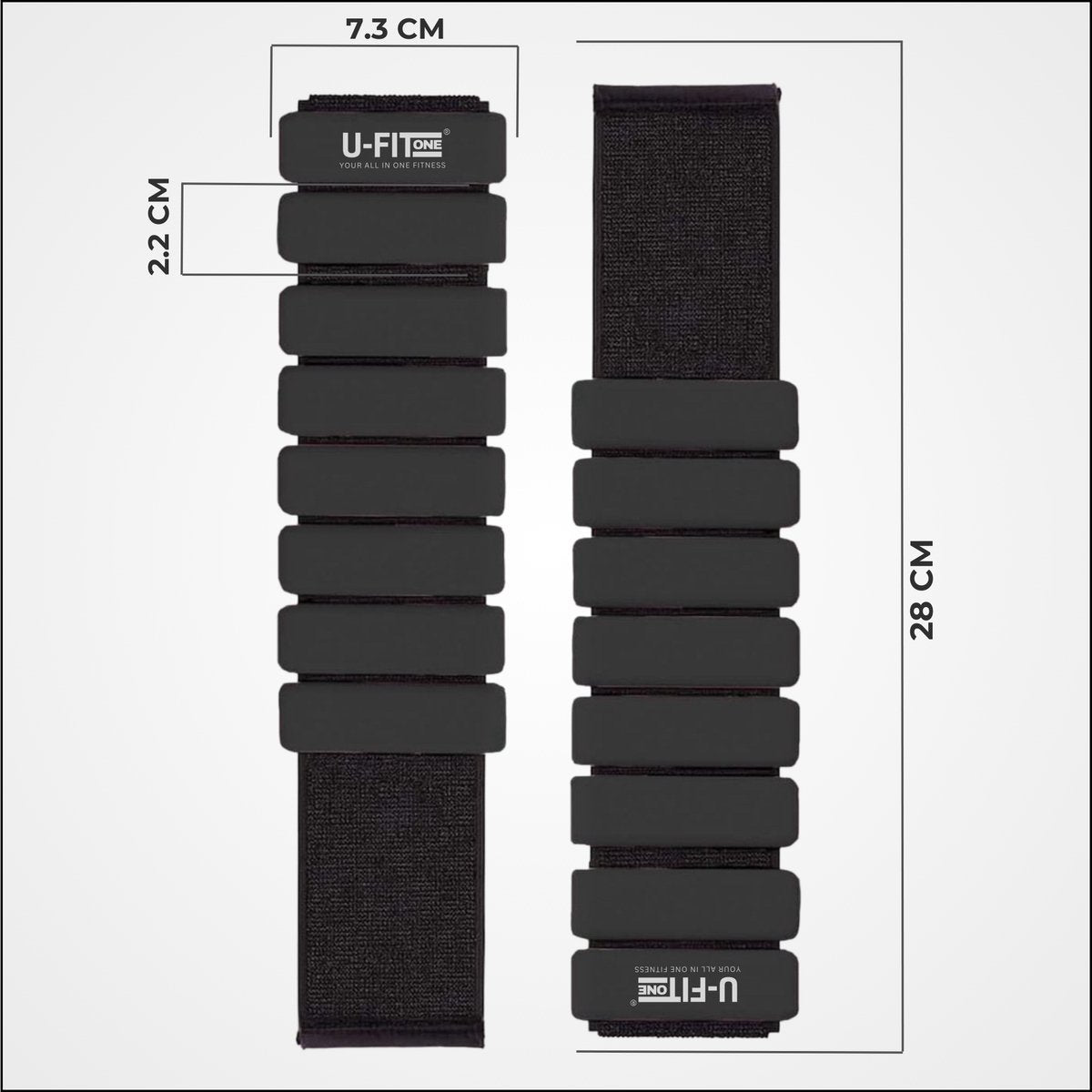 Enkel-Polsgewichten 0.22KG x 2 Stuks