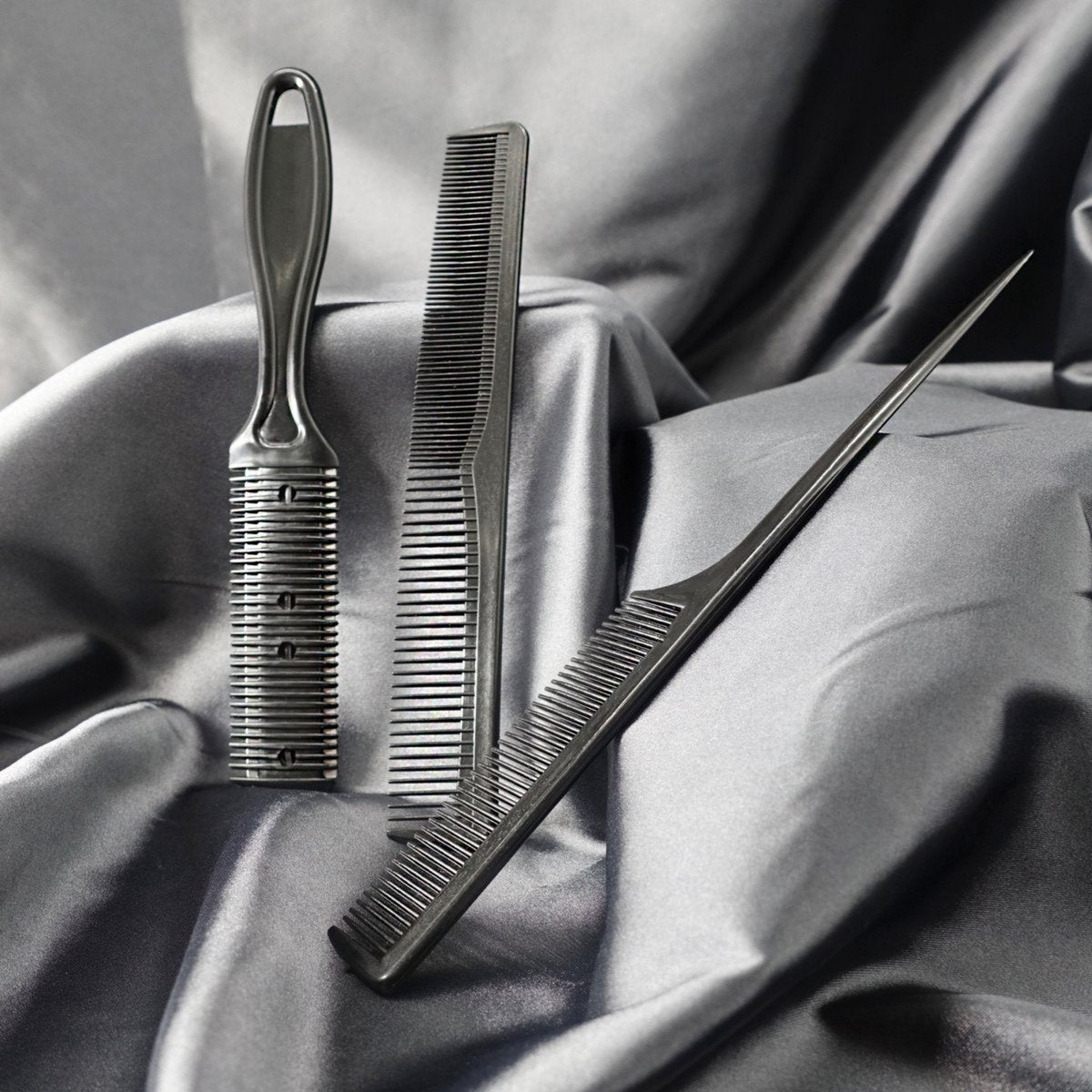 Kappersscharen Set 11-delig Zilver