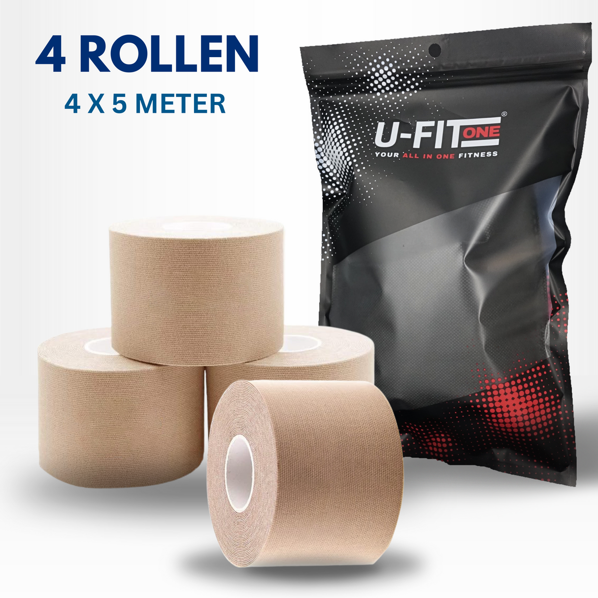 Kinesiotape 4 Rollen