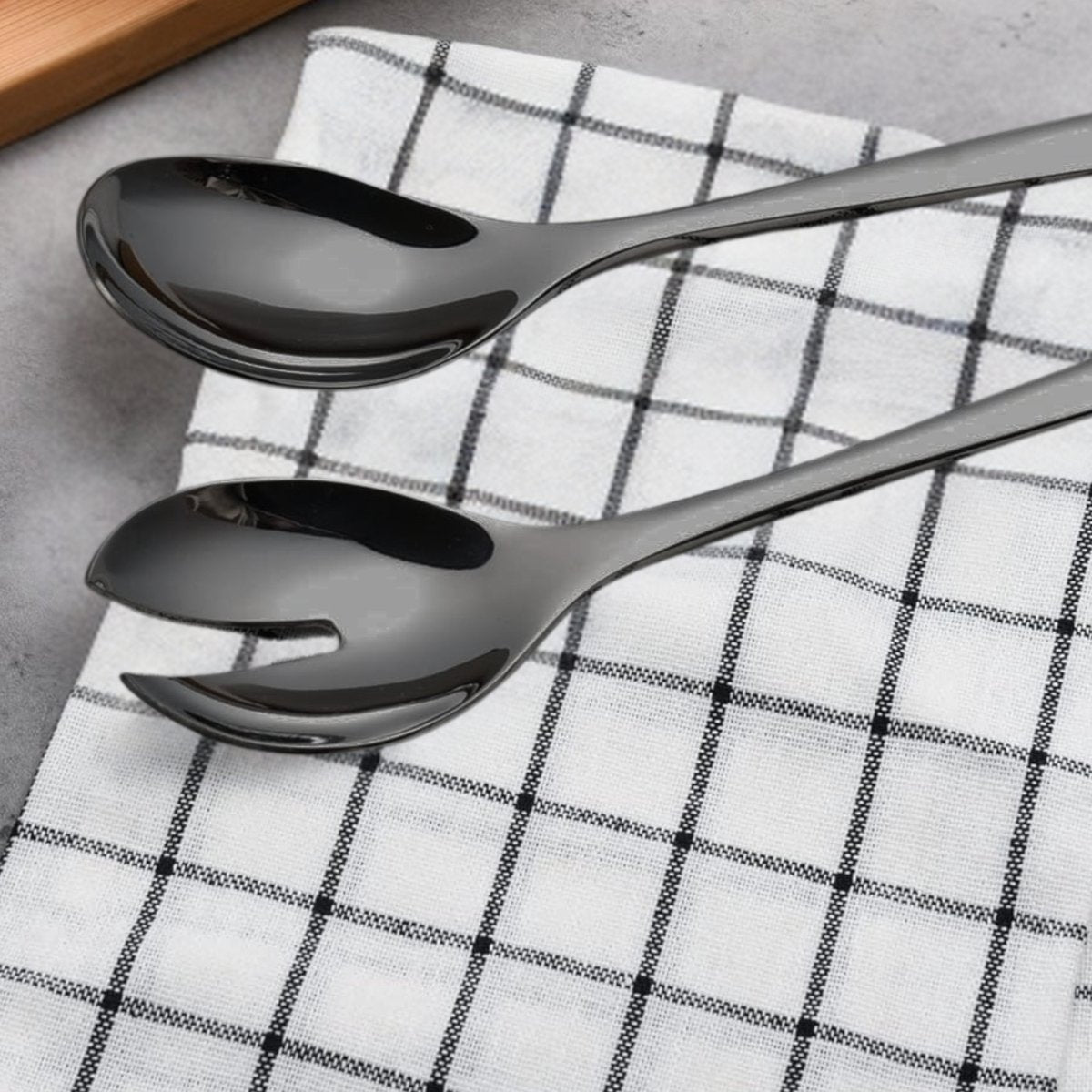 Opscheplepel Zwart Mix Set