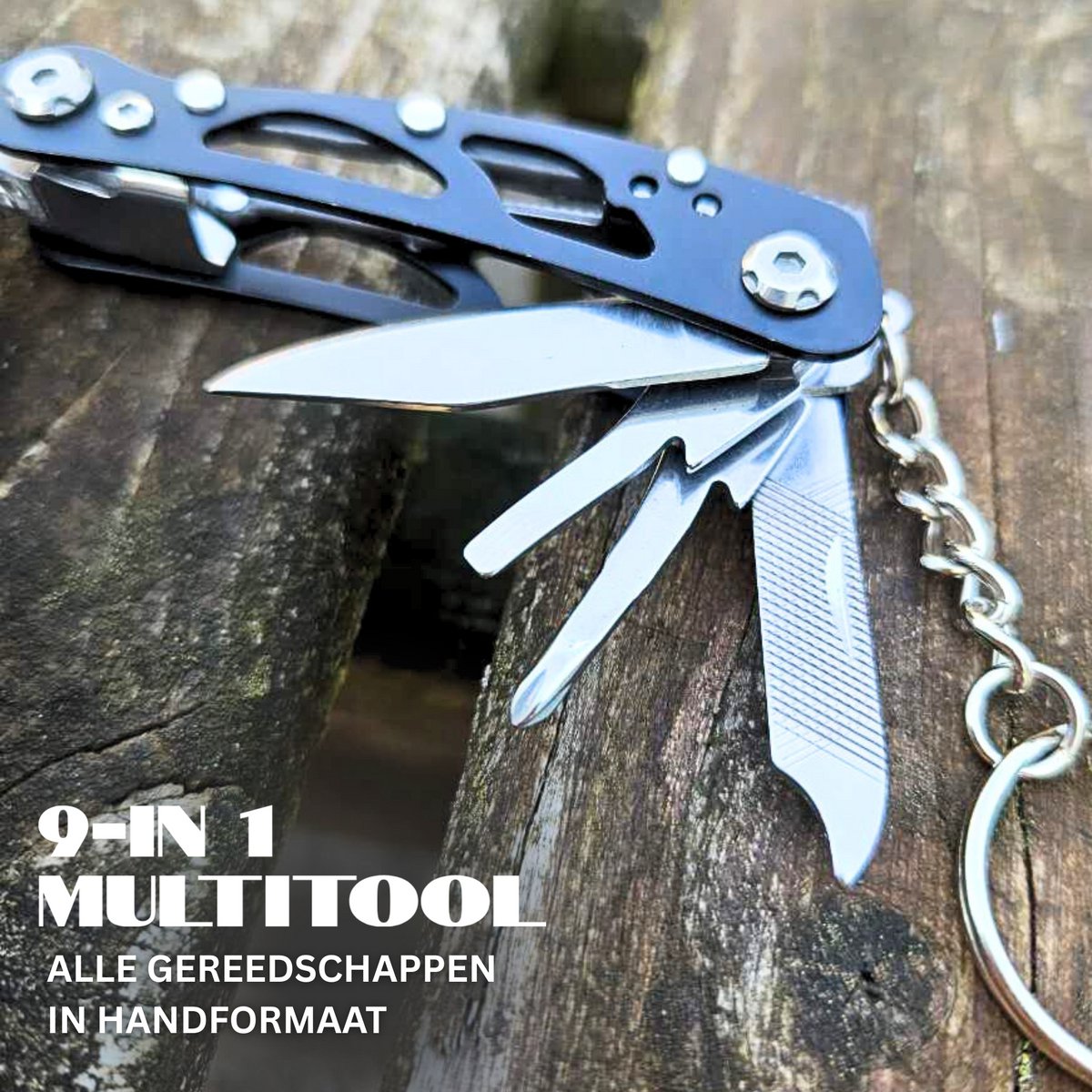 9-in-1 Multifunctioneel Mini Zakmes