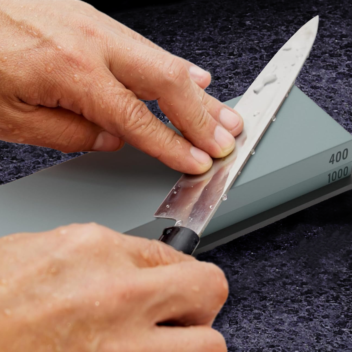 Dubbelzijdige Messen Slijpstenen Compleet