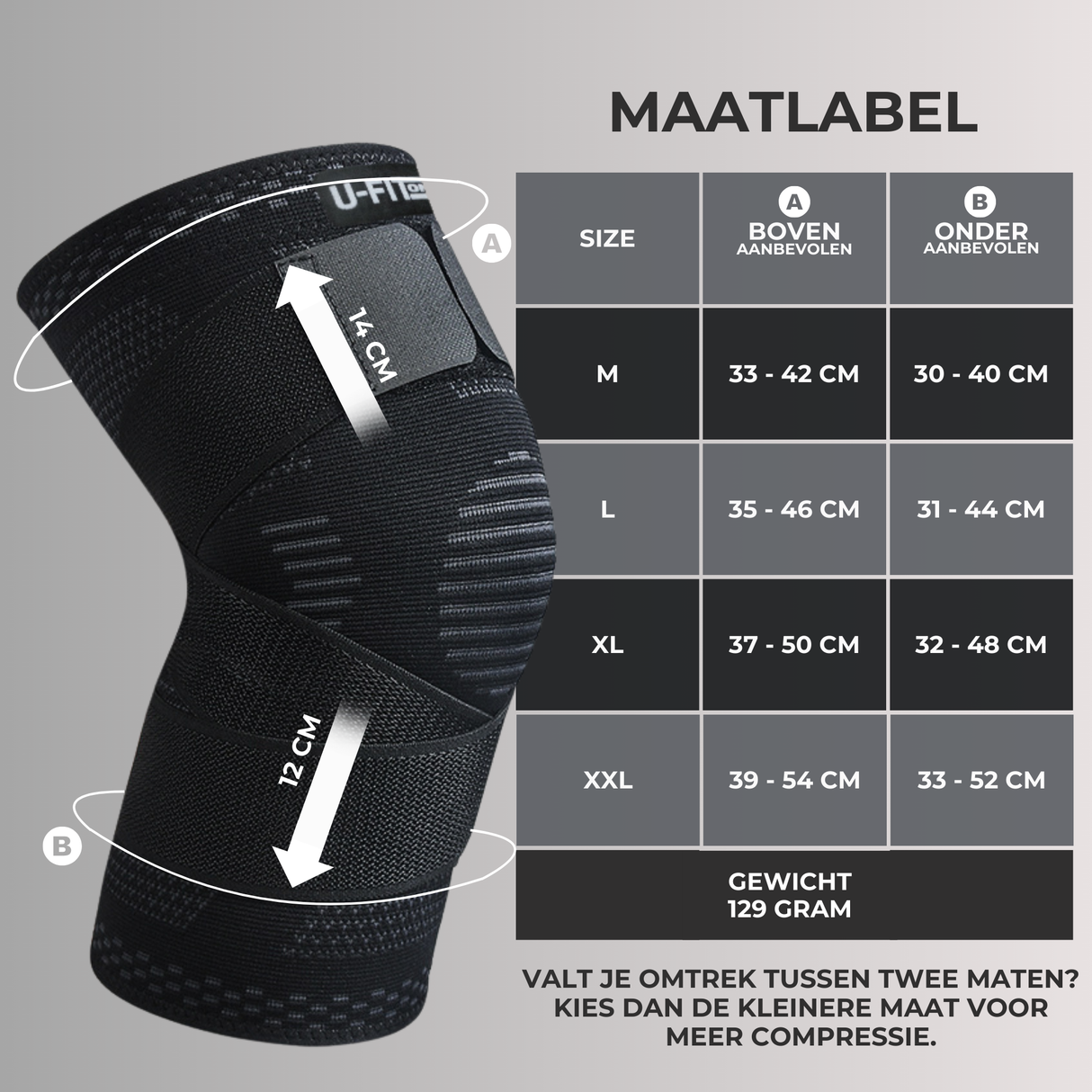 Knie Brace Bandage 1 Stuk