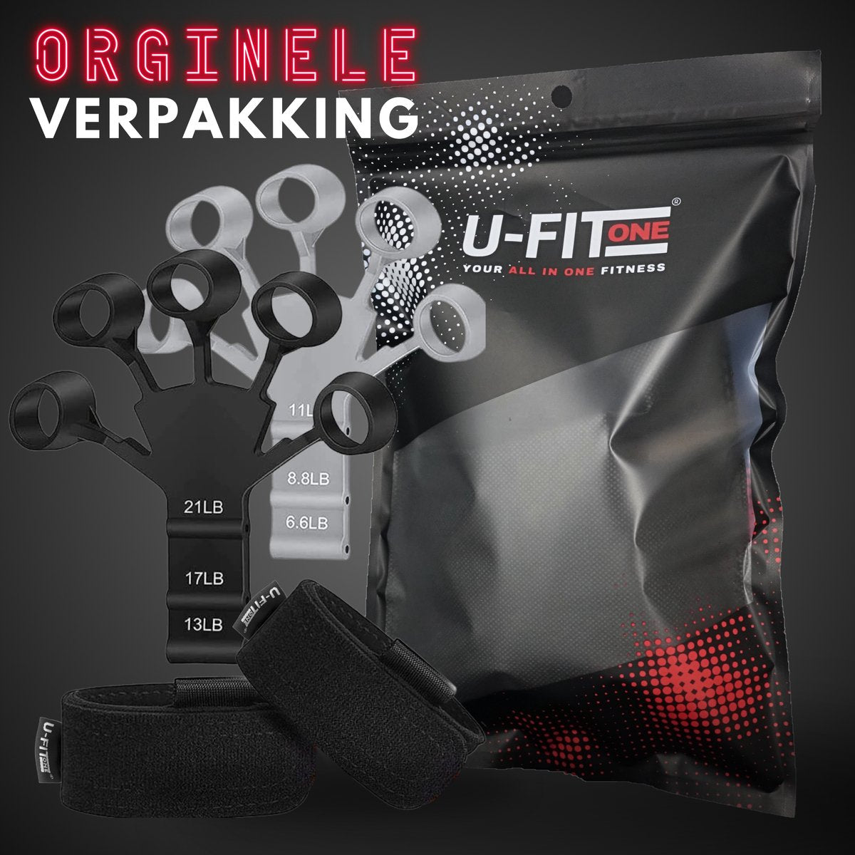Verstelbare Vingertrainer Set