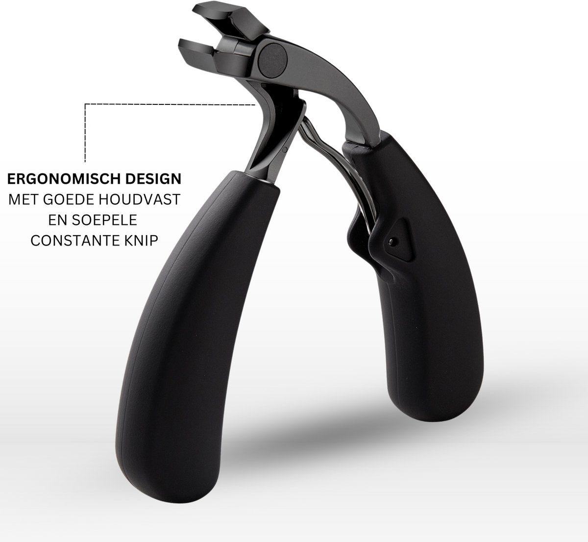 Gebogen Nageltang Zwart