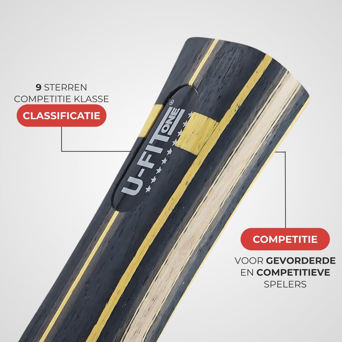 Tafeltennis Bat 1 Stuk 9 Star