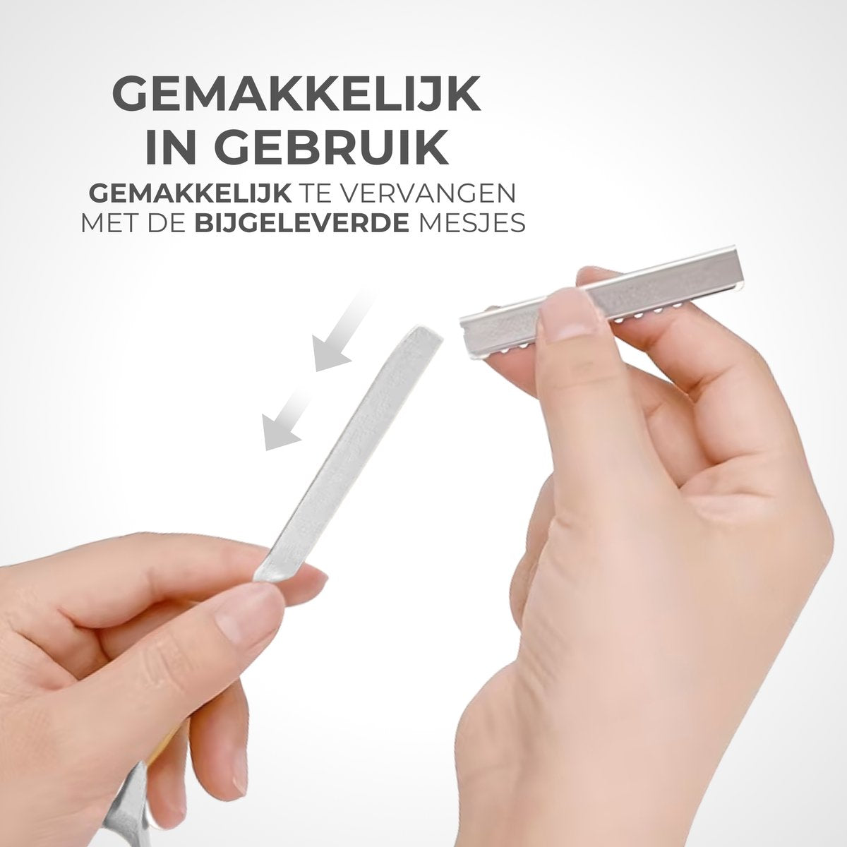 Uitdun Kappersmes Inclusief 10 Navulmesjes