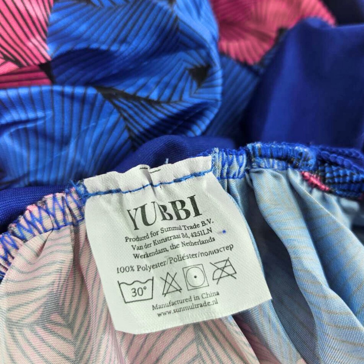 Bonnet XL Slaapmuts Blauw