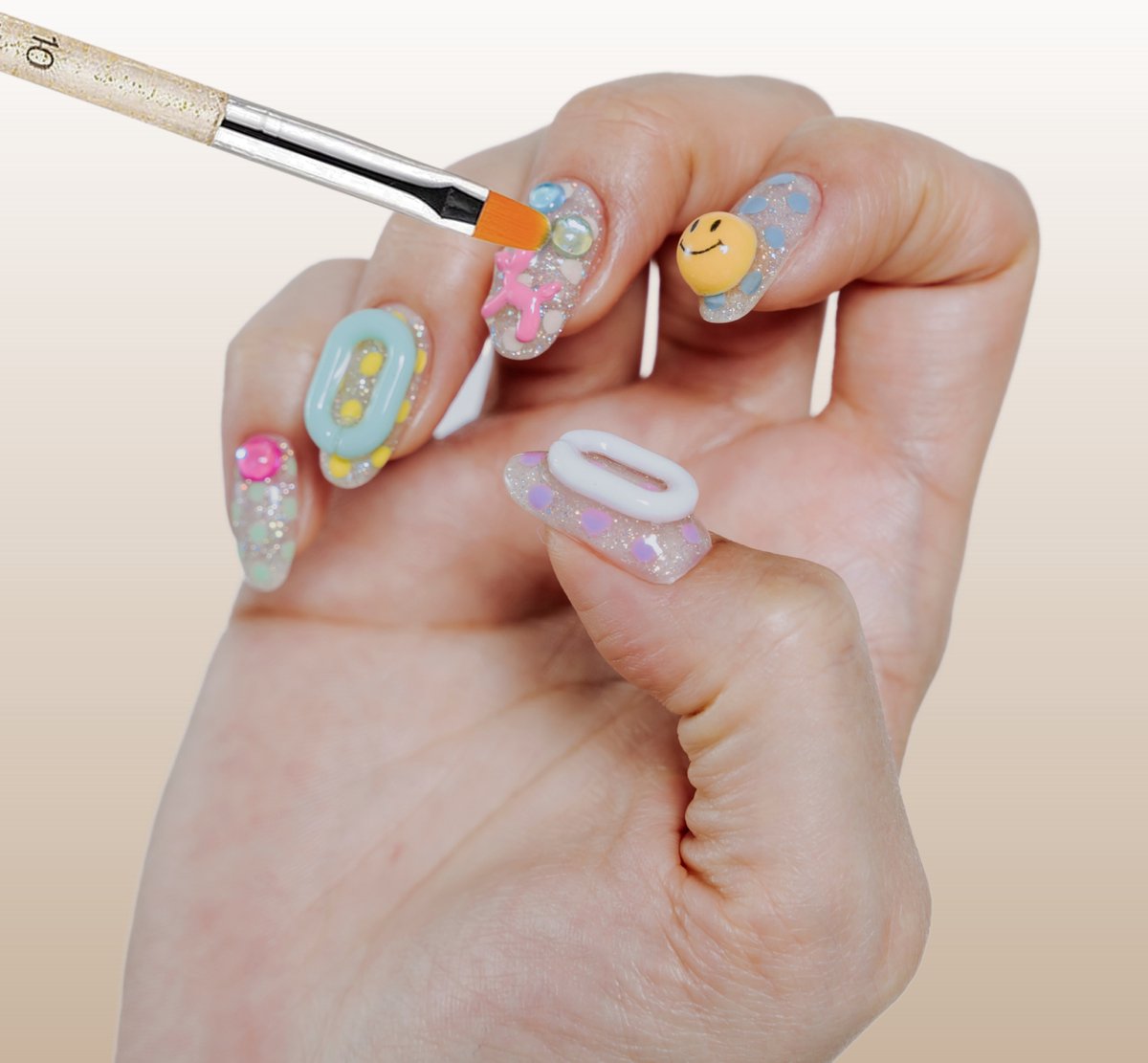 12 delige Nail Art Penselen Set