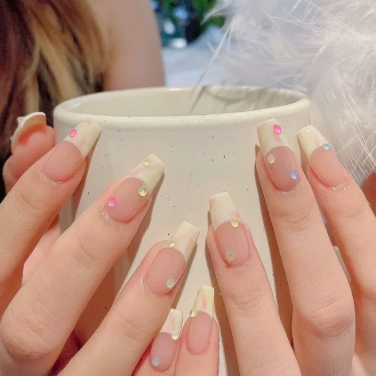 Nagel Glitter Art 2 Set Nr. 01 Snow White