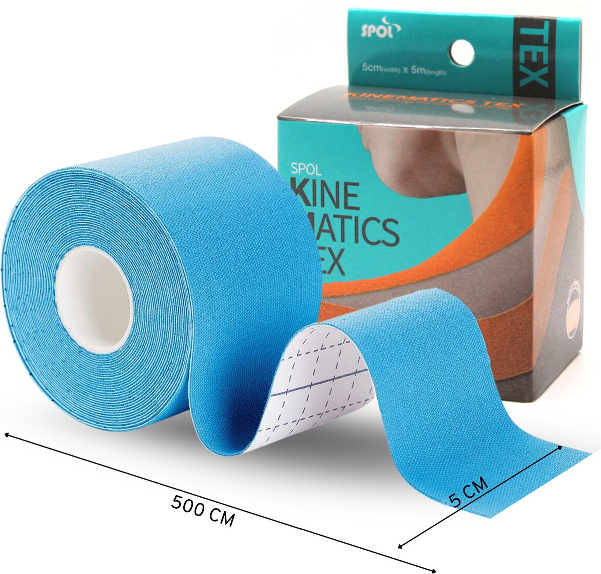 Kinesiotape Blauw 1 Stuk