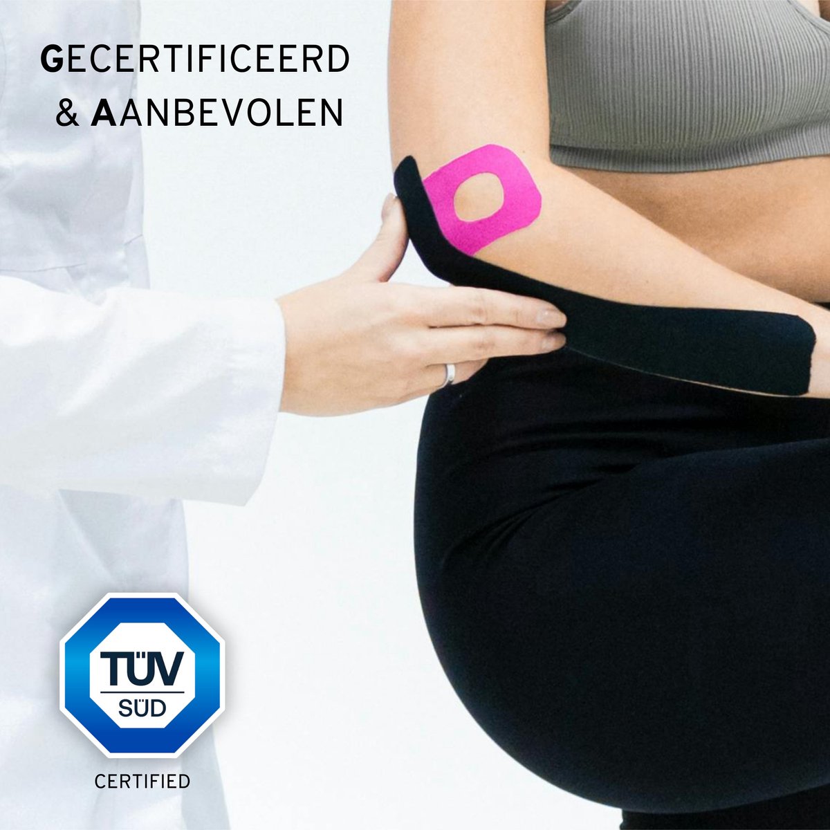 Kinesiotape Roze 1 Stuk