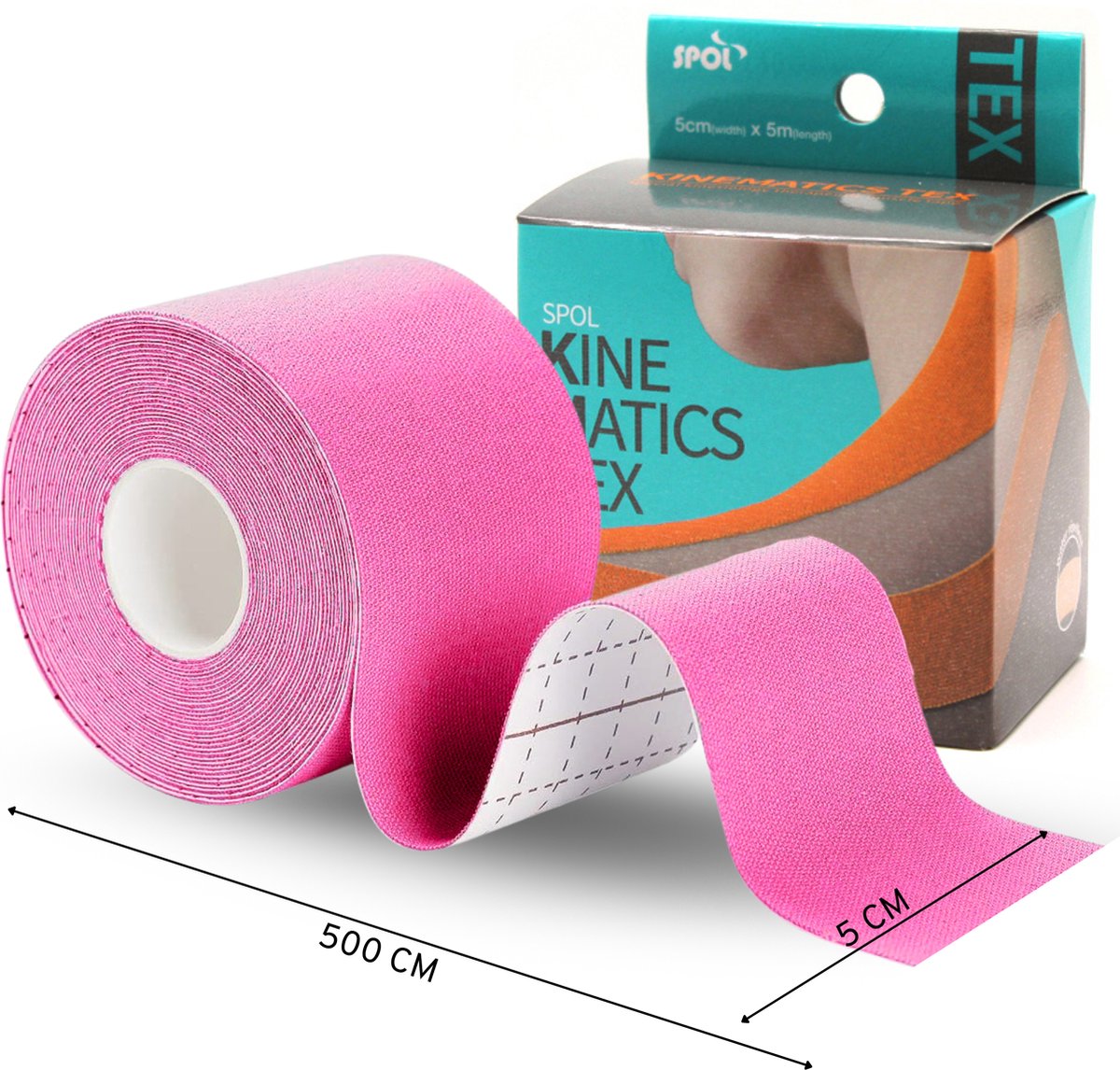 Kinesiotape Roze 1 Stuk
