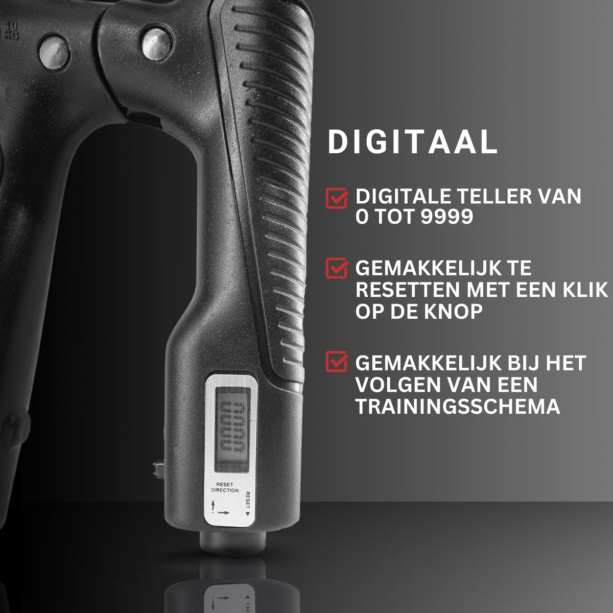 Teller Handtrainer 10KG tot 100KG 8 Delige Set