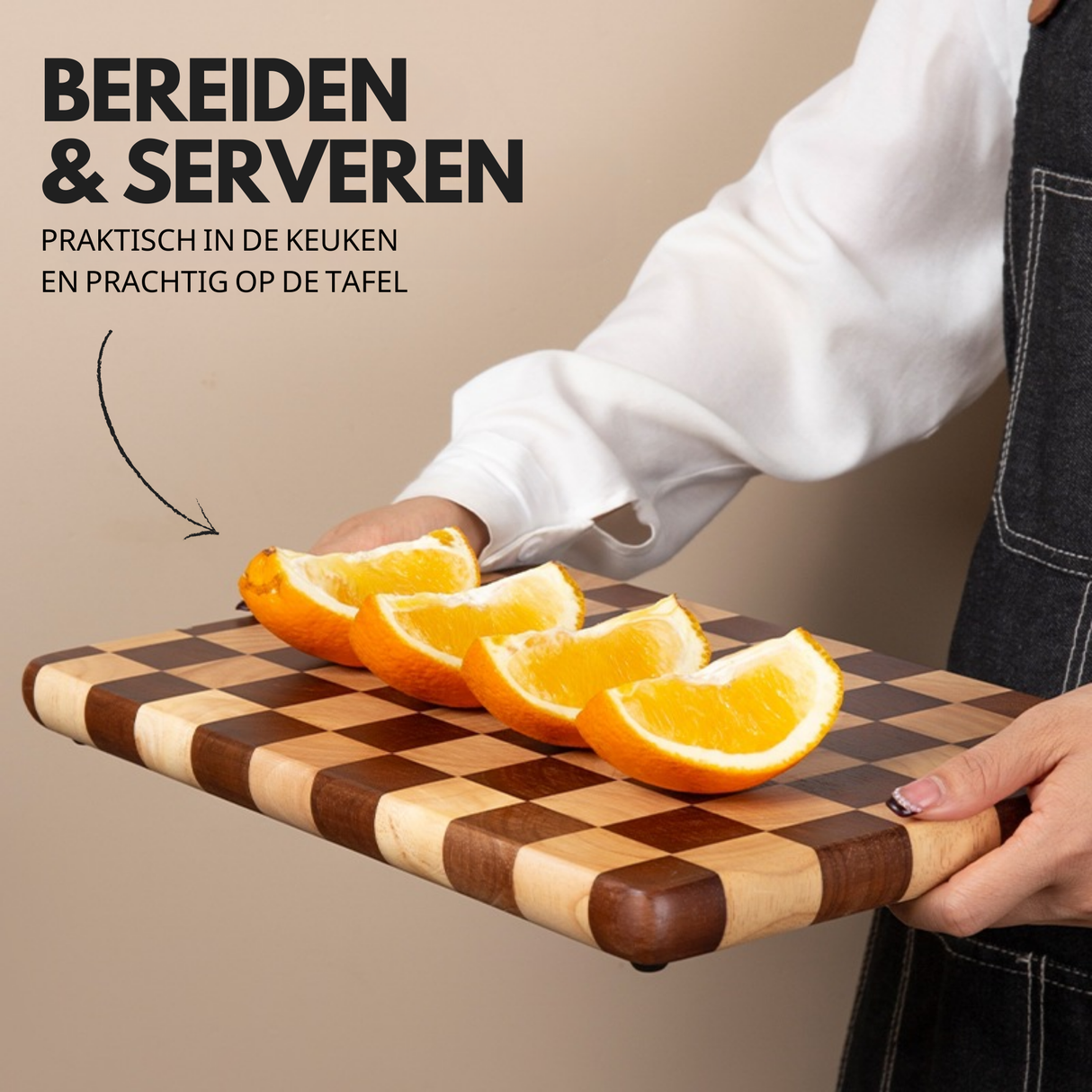 Snijplank Set 'Check'