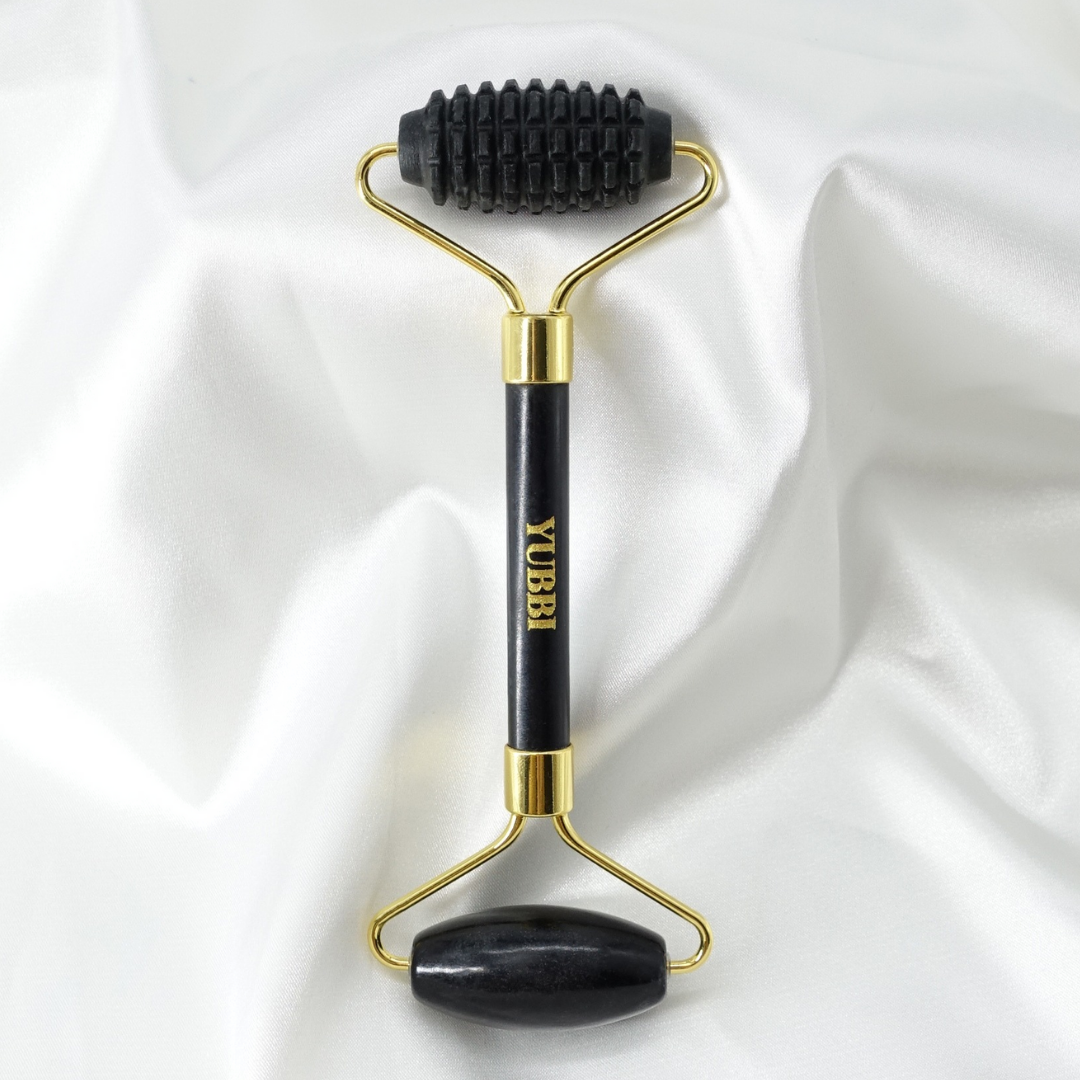 Gua Sha Set Zwarte Jade