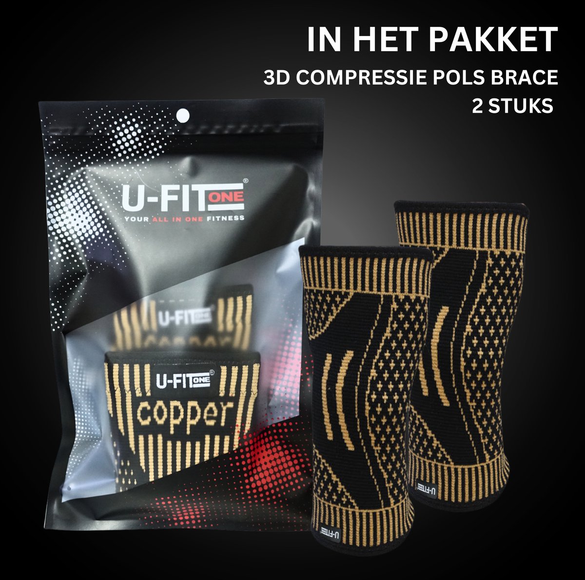 Pols Brace Copper 1 Paar