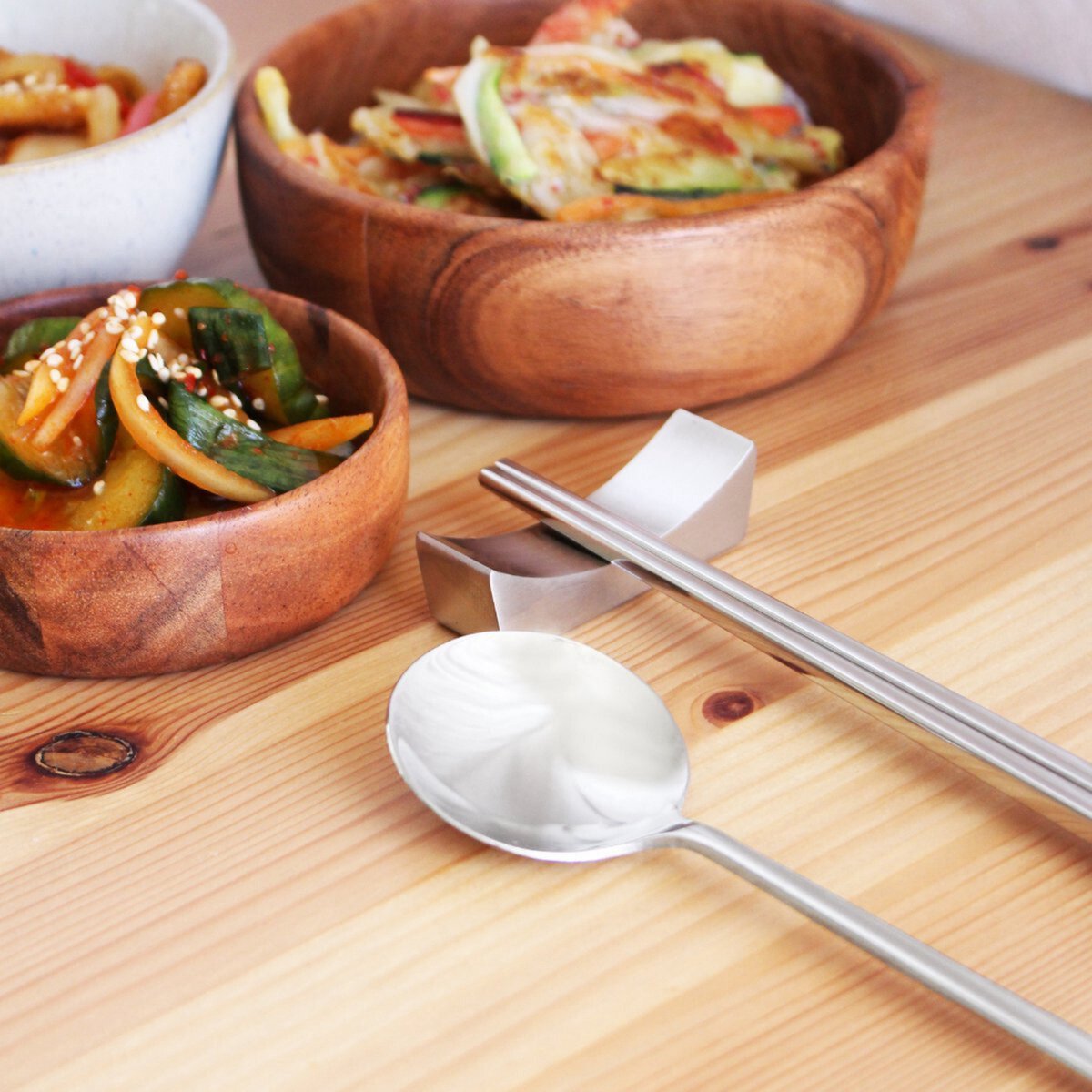 1 Persoons Chopstick Set Zilver