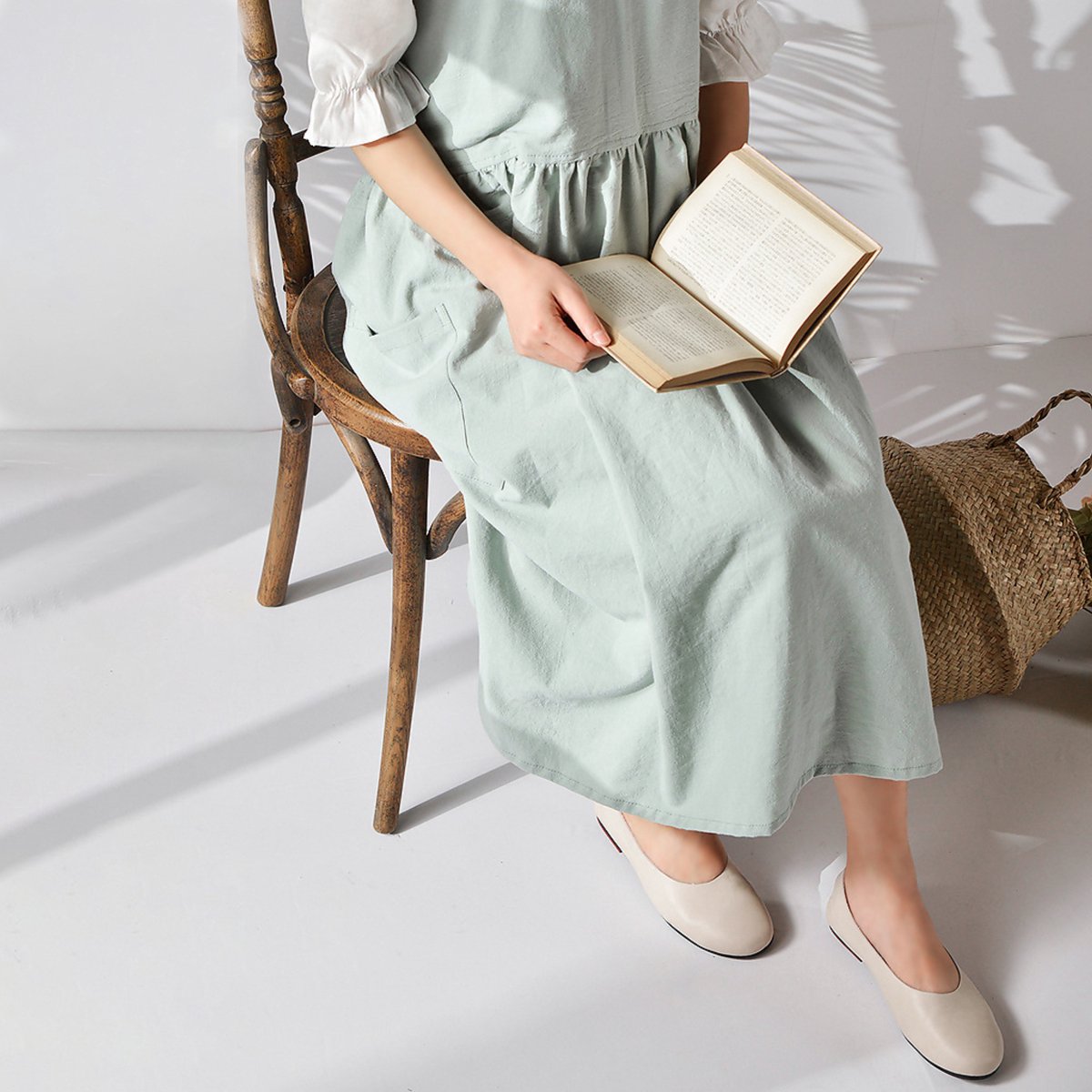 Keukenschort 'Lyssa' Mint Groen