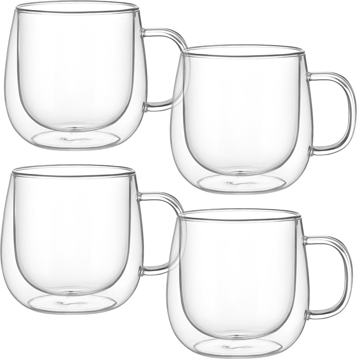 Dubbelwandige Glazen met Oor 250ml