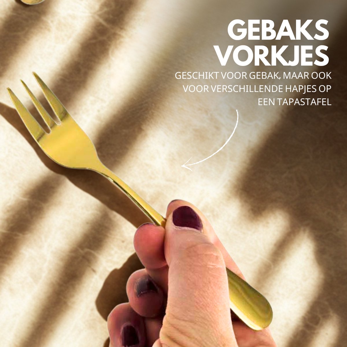 14 Delige Mini Serveerset Goud