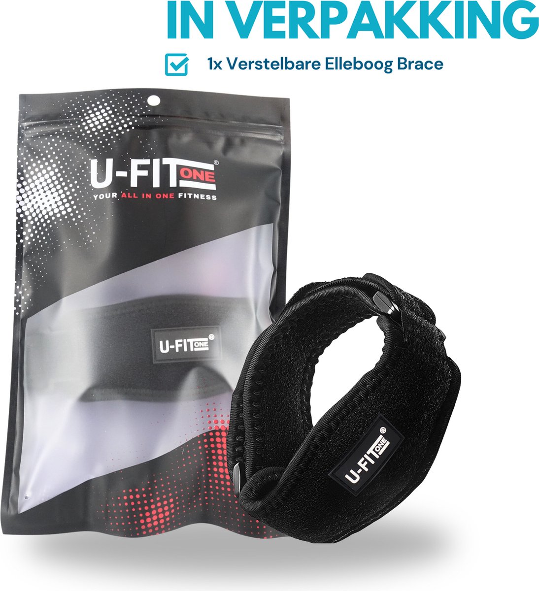 Elleboog Brace 1 Stuk Zwart