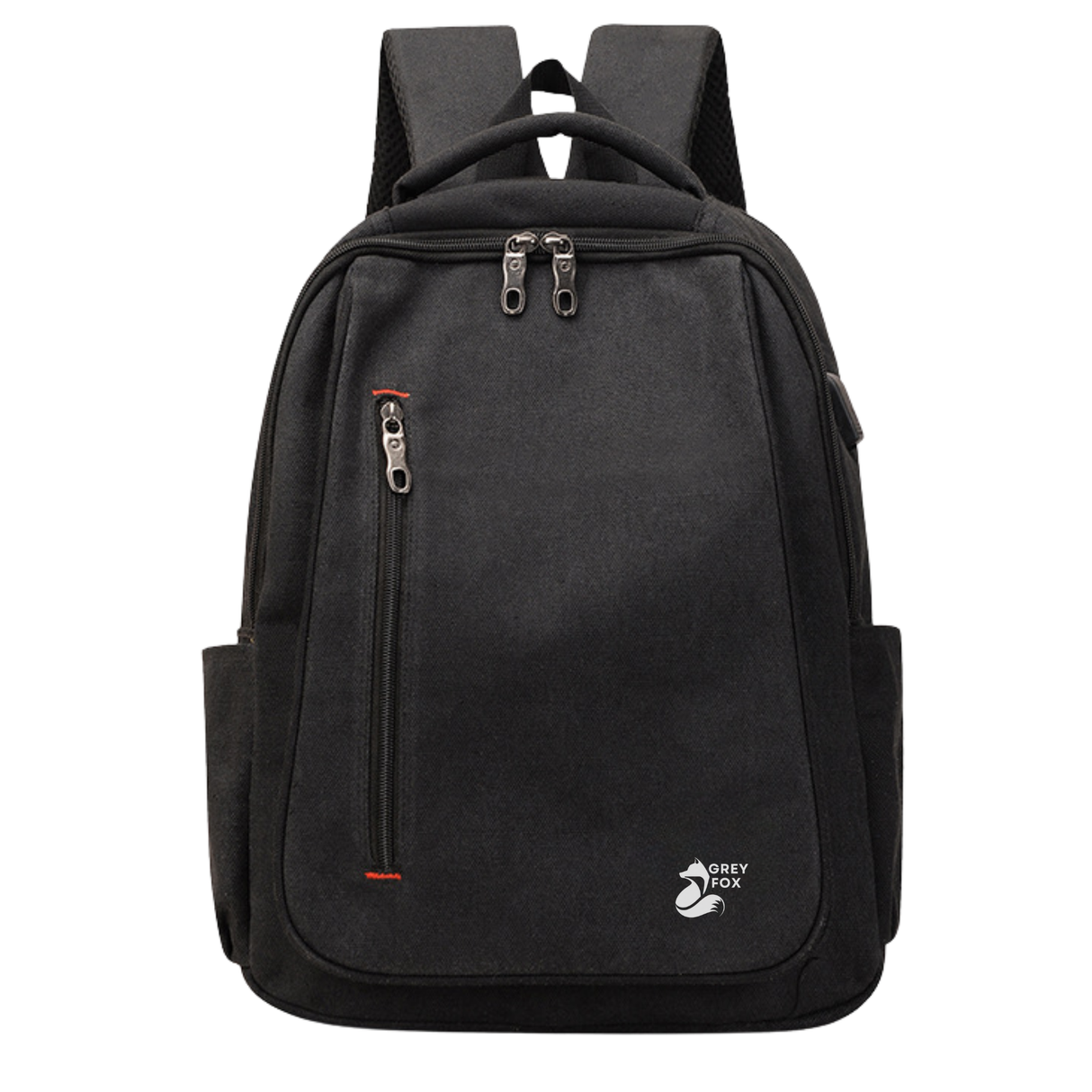 Canvas Laptop Rugzak 15.6inch 24L Zwart